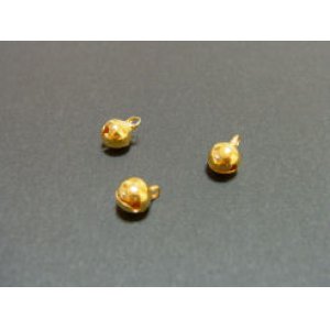 画像: 豆鈴　・８ｍｍ（金）/１０個１セット